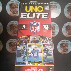Elite NFL 2025 Core Edition Card Game - Red